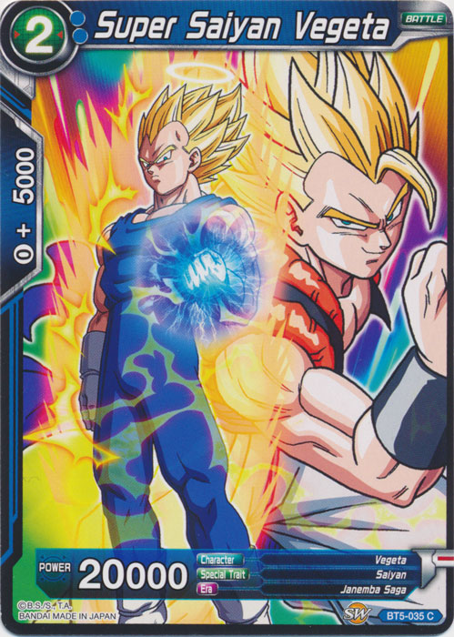 Super Saiyan Vegeta - BT5-035 - C