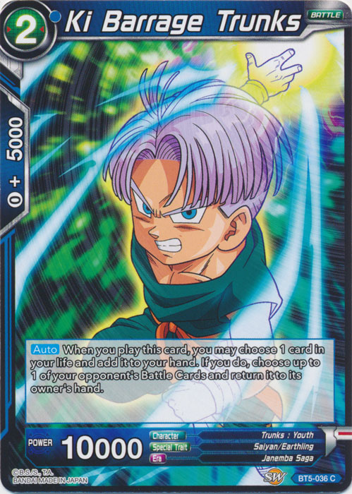 Ki Barrage Trunks - BT5-036 - C