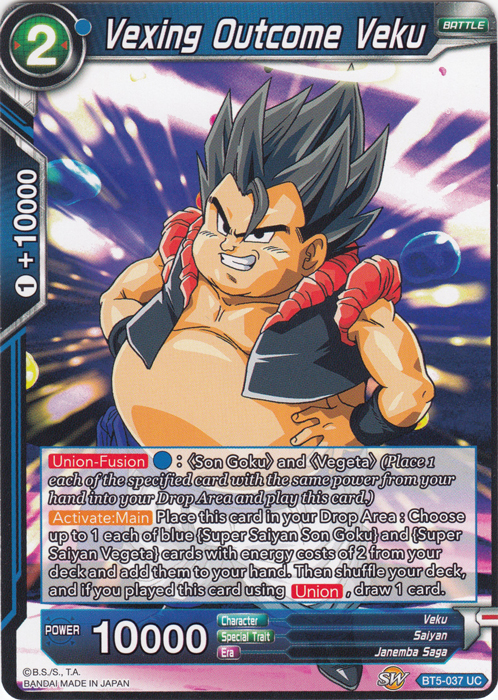 Vexing Outcome Veku - BT5-037 - UC