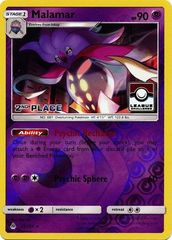 Malamar - 51/131 - League Promo (2nd Place) - Reverse Holo