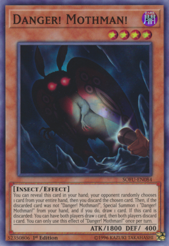 Danger! Mothman! - SOFU-EN084 - Super Rare - 1st Edition