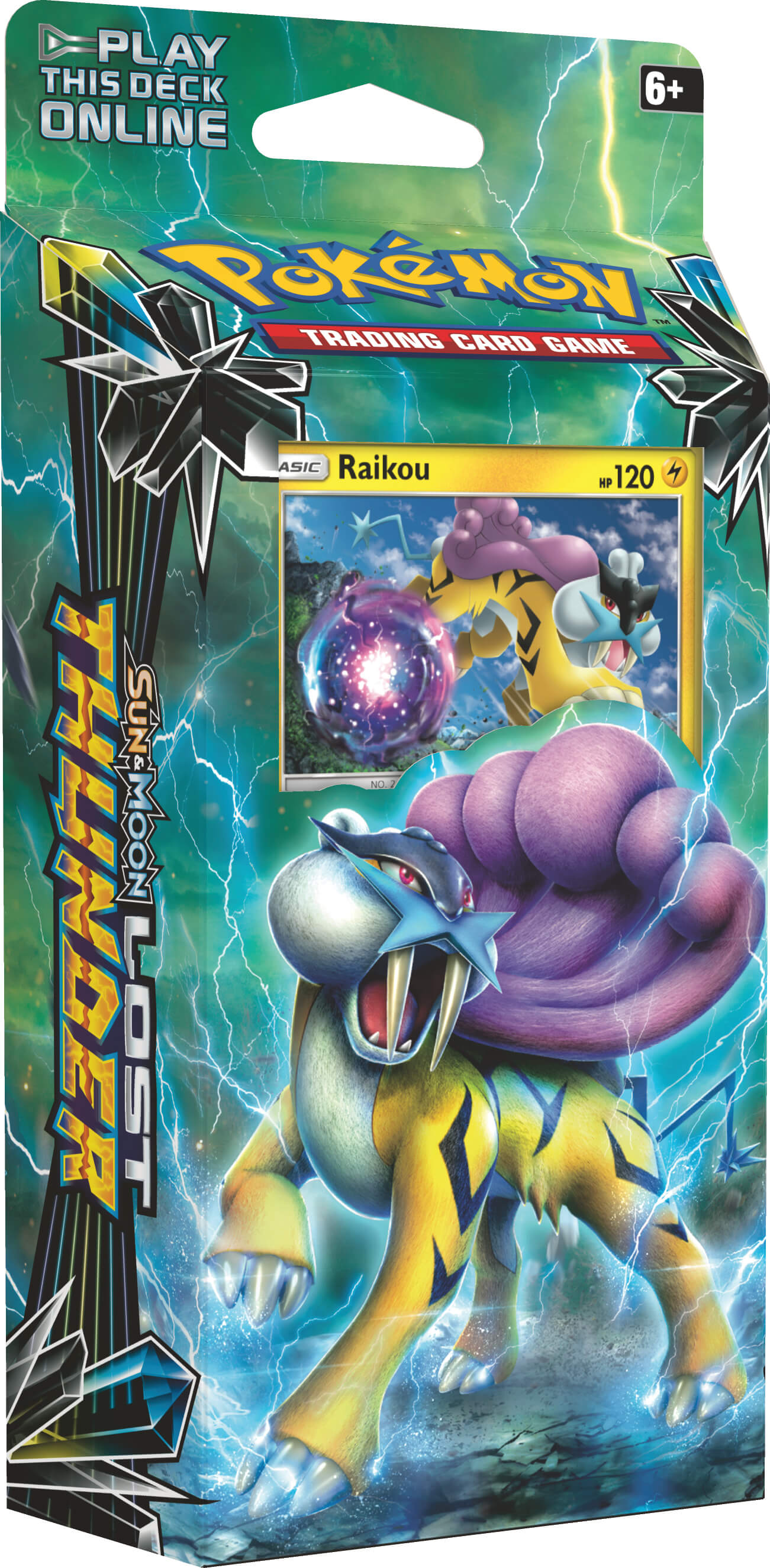 Sun & Moon - Lost Thunder - Raikou Storm Caller Theme Deck