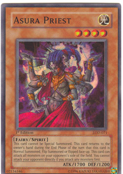 Asura Priest - LOD-071 - Super Rare - 1st Edition