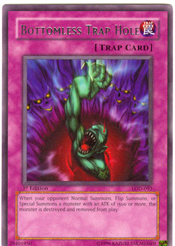Bottomless Trap Hole - LOD-092 - Rare - 1st Edition