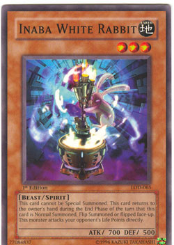 Inaba White Rabbit - LOD-065 - Common - 1st Edition