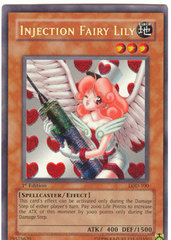 Injection Fairy Lily - LOD-100 - Secret Rare - 1st Edition