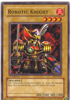 Robotic Knight - LOD-051 - Common - 1st Edition