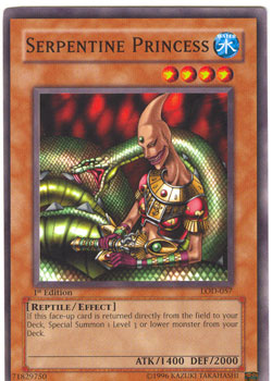 Serpentine Princess - LOD-057 - Common - 1st Edition