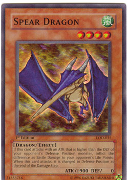 Spear Dragon - LOD-035 - Super Rare - 1st Edition