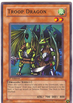 Troop Dragon - LOD-042 - Common - 1st Edition