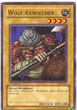 Wolf Axwielder - LOD-052 - Common - 1st Edition