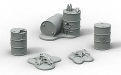 Fallout: Wasteland Warfare - Terrain Expansion: Radioactive Containers