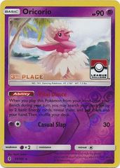 Oricorio - 55/145 - 3rd Place League Promo - Reverse Holo