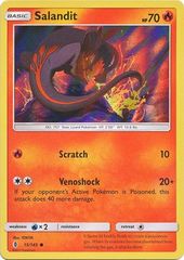 Salandit - 15/145 - Common - Holo - Theme Deck Exclusive