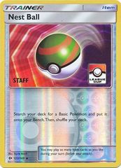 Nest Ball - 123/149 - Staff League Promo - Reverse Holo