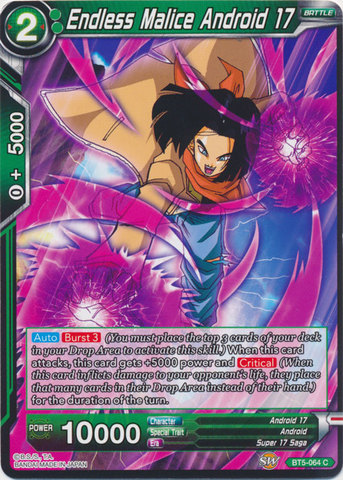 Endless Malice Android 17 - BT5-064 - C