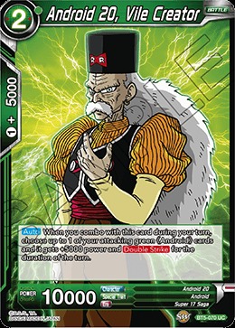 Android 20, Vile Creator - BT5-070 - UC - Foil