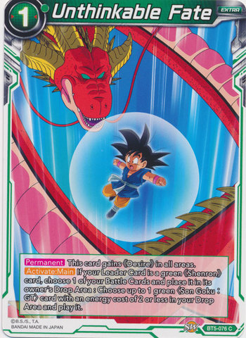 Unthinkable Fate - BT5-076 - C