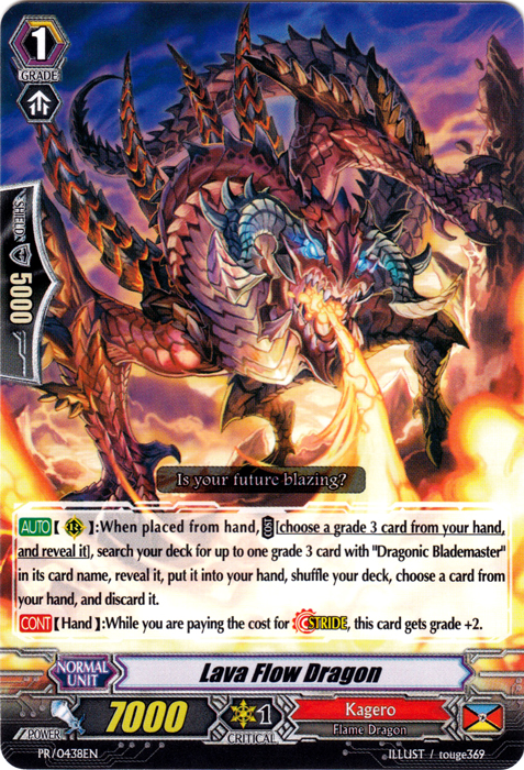 Lava Flow Dragon - PR/0438EN