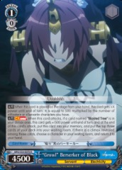 Growl Berserker of Black - APO/S53-E070 - R