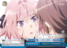 Masters Command - APO/S53-E097R - RRR