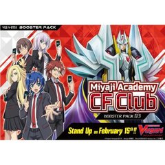 V Booster Set 03: Miyaji Academy Cardfight Club Booster Box Case