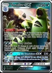 Tyranitar GX - 121/214 - Ultra Rare