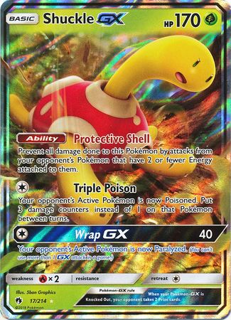 Shuckle GX - 17/214 - Ultra Rare