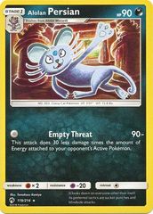 Alolan Persian - 119/214 - Rare