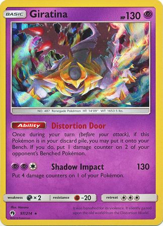 Giratina - 97/214 - Holo Rare