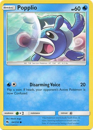 Popplio - 64/214 - Common