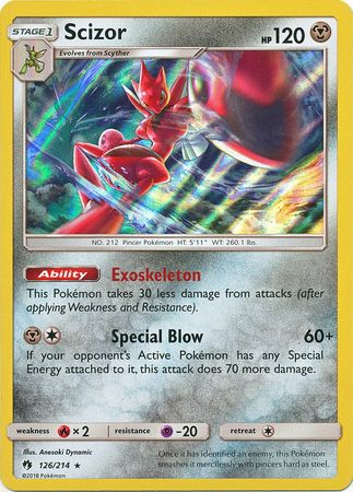 Scizor - 126/214 - Holo Rare