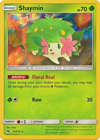 Shaymin - 33/214 - Holo Rare