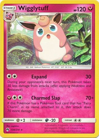 Wigglytuff - 134/214 - Rare