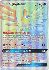 Sigilyph GX - 222/214 - Secret Rare