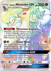 Alolan Ninetales GX - 225/214 - Secret Rare