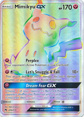 Mimikyu GX - 226/214 - Secret Rare