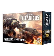 Adeptus Titanicus Warhound Scout Titans