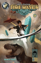Albert Einstein: Time Mason #4 (Cover A - Huddleston)