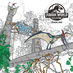 Jurassic World Fallen Kingdom Coloring Book Tp (STL106290)