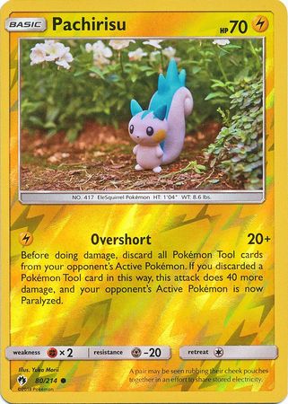 Pachirisu - 80/214 - Common - Reverse Holo