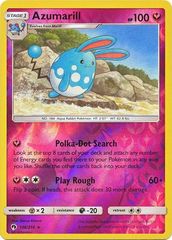 Azumarill - 136/214 - Rare - Reverse Holo