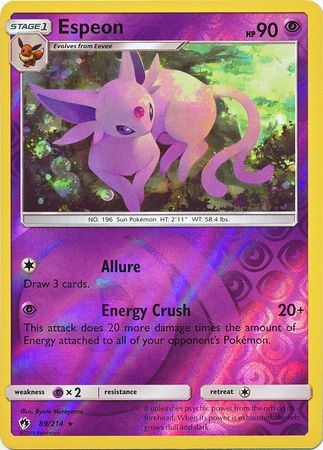 Espeon (Reverse store Holo)