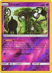 Unown - 90/214 - Rare - Reverse Holo