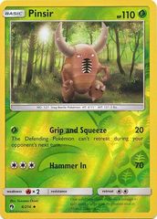 Pinsir - 4/214 - Uncommon - Reverse Holo