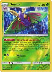 Dustox - 28/214 - Rare - Reverse Holo