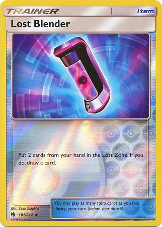 Lost Blender - 181/214 - Uncommon - Reverse Holo