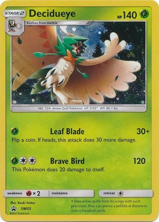 Decidueye - SM55 - SM Black Star Promo