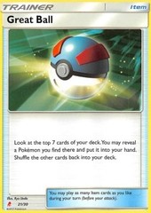 Great Ball - 21/30 - Common - Lycanroc Deck