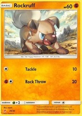 Rockruff - 29/30 - Common